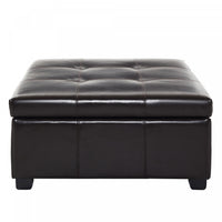 Liam Ottoman Coffre Carre Large de 34,25