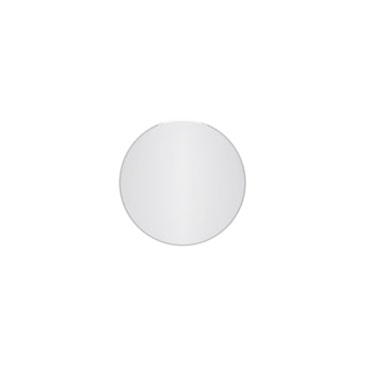 Lathe 18 Inch Frameless Round Mirror In Chrome | Lathe Miroir Rond Sans Cadre de 18 Pouces Chrome