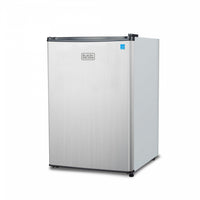 Refrigerateur compact BLACK+DECKER serie BCRK, 71 L (2,5 pi³), BCRK25V, aspect inox