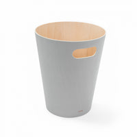 Poubelle Woodrow de Umbra - grise