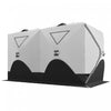 Outsunny Tente De Peche Sur Glace Pour 8 Personnes, - 30℃, Gris