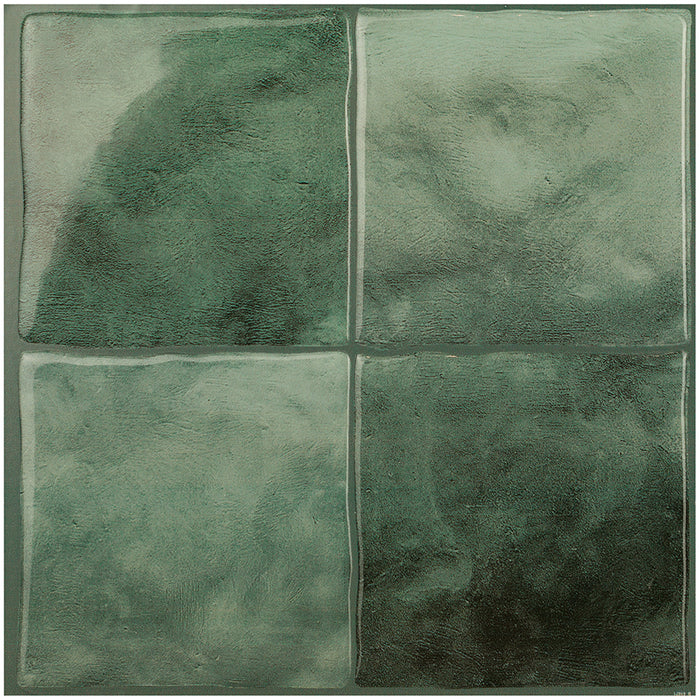 Dosseret Smart Tiles peler et coller 9 x 9, 4 feuilles - Zellige Taza