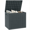 Outsunny Coffre de terrasse, coffre de patio etanche et resistant aux UV