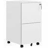 Vinsetto Classeur Vertical A 2 Tiroirs Pour Lettre A4 Format Legal