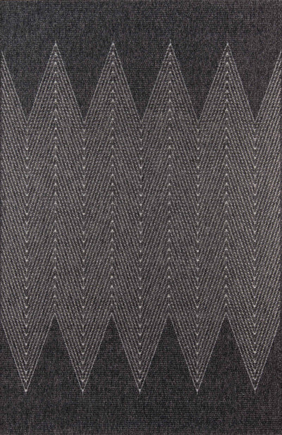 Raven Contemporary 5'0" x 7'6" Area Rug in Grey Indoor Area Rug | Tapis Contemporain Raven 5'0" x 7'6" en Gris