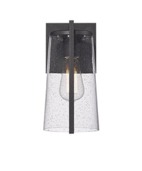 Applique murale de la collection Portofino pour l'extérieur - noire