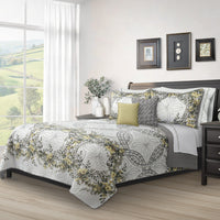  Ensemble de Courtepointe Reversible 3 Pieces Tres Grand Lit