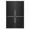 Refrigerateur Custodia de 48 po, 20,6 pi³, avec machine a glacons, noir – FFFFD1766-48BLK