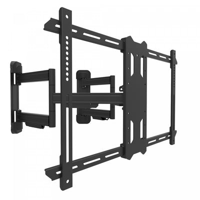Kanto PDC650 Full Motion Corner TV Mount for 37" - 70" TVs, Compatible with Inner and Outer Corners, Black | Support mural d'angle articule Kanto PDC650 pour televiseurs de 37" a 70" (94 a 178 cm), compatible avec les angles interieurs et exterieurs, noir