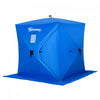Outsunny Abri De Tente De Peche Sur Glace Pour 2 Pers Sac De Transport Bleu