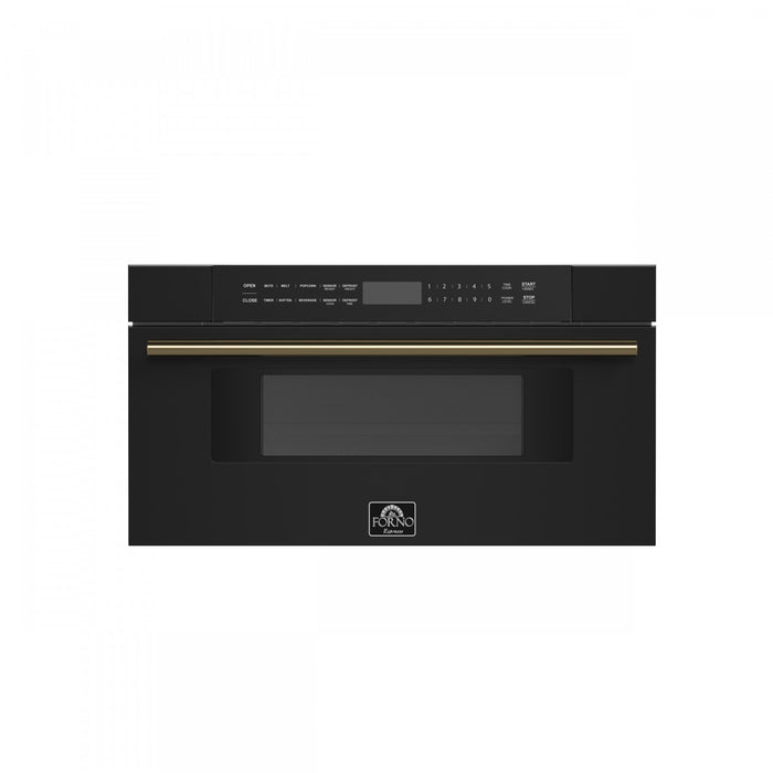 Tiroir micro-ondes Capoliveri 30 pouces, noir, 1,2 pi³ - FMWDR3000-30BLK