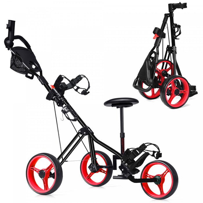 Chariot De Golf 3 Roues