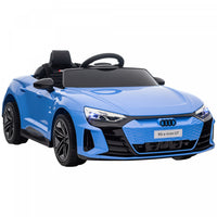 Aosom Audi Voiture Electrique Sous Licence Sur Avec Telecommande, 12v 3.1 Mph Jouet Pour 37-60 Mois