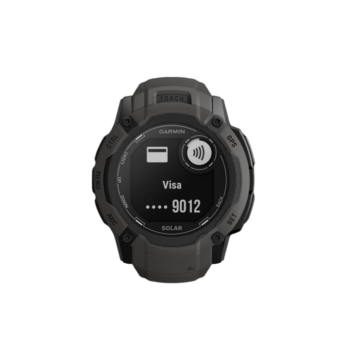 Garmin Instinct® 2x Solar Gps Smartwatch - Suivi De La Sante Et De La Condition Physique Avec Gnss Multi-bande - Graphite