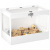 Hamster Cage With Openable Top, Tray, White