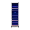 Refroidisseur a vin Avellino de 24 pouces a double zone, 16 pi³, en acier inoxydable -FWCDR6603-24S