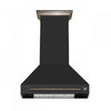 Hotte de cuisiniere murale Aria de 30 po, noir- FRHWM5095-30BLK