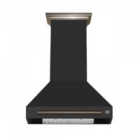 Hotte de cuisiniere murale Aria de 30 po, noir- FRHWM5095-30BLK