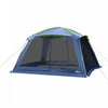Outsunny 12'x12'x7' 5-8 Personnes Tente De Camping En Plein Air Portable Abri Resistant A L'eau Randonnee Pop Up Mesh Wall