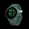 Montre connectee Garmin Vivoactive 6 Jasper Green - Vetement de performance, Coach Garmin, HIIT de force, Exercices de mobilite, Entrainements en fauteuil roulant