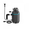 BrightDIAMOND 3/4 HP Broyeur ultra-silencieux, DEL sous armoire, cordon/interrupteur, Noir-WDD075TA1BO