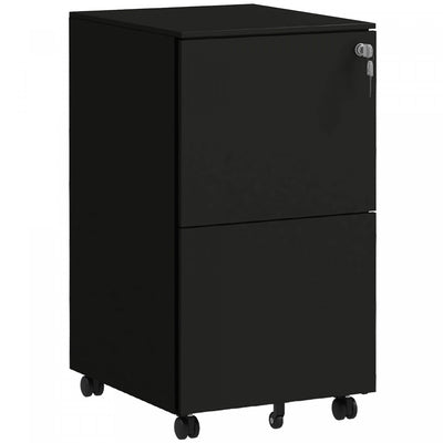 Vinsetto 2-drawer Vertical Filing Cabinet For Letter A4 Legal Size|Vinsetto Classeur Vertical A 2 Tiroirs Pour Lettre A4 Format Legal
