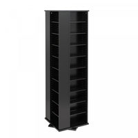  Etagere Multimedia A 36 Tablettes Reglables – Noir
