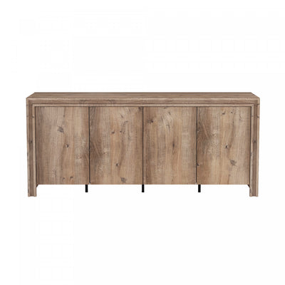 Corin Contemporary 60" Sideboard in Brown (4-Door) | Buffet contemporain Corin 60" en brun (4 portes)