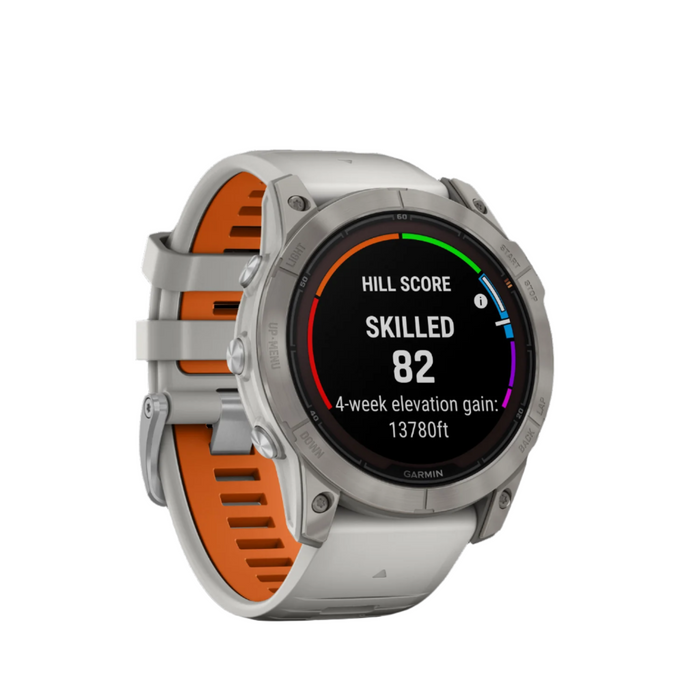 Garmin Fenix® 7x Pro Gps Smartwatch - Suivi De La Sante Avec Chargement Solaire, 51 Mm - Titane