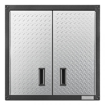 Gladiator Full-Door Wall Gearbox - Silver Tread|Armoire murale GearBox à portes pleine grandeur de Gladiator - bande de roulement argentée