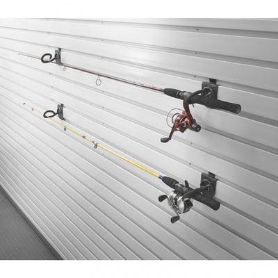 Gladiator Fishing Rod Hook Garage Storage - Granite|Crochet pour canne à pêche pour le garage de Gladiator - granite