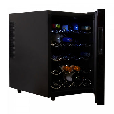 Koolatron 20 Bottle Wine Cellar with Mirrored Glass Door|Cellier Koolatron pour 20 bouteilles de vin avec porte en verre miroir