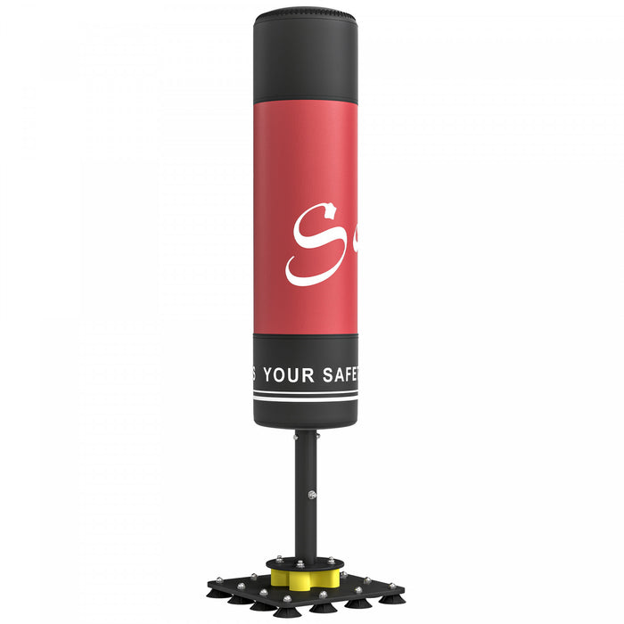 Soozier Sac de Frappe Autoportant, Sac de Boxe avec 12 Ventouses