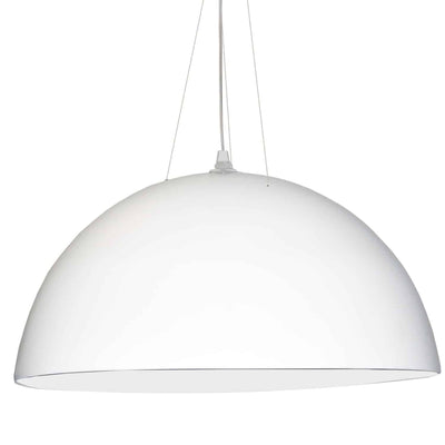 Dainolite Dome 3 Bulb Pendant White Finish Lamp|Luminaire suspendu Dome de Dainolite avec fini blanc et 3 ampoules