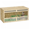 Terrarium pour reptiles, reservoir pour dragon barbu avec maille respirante