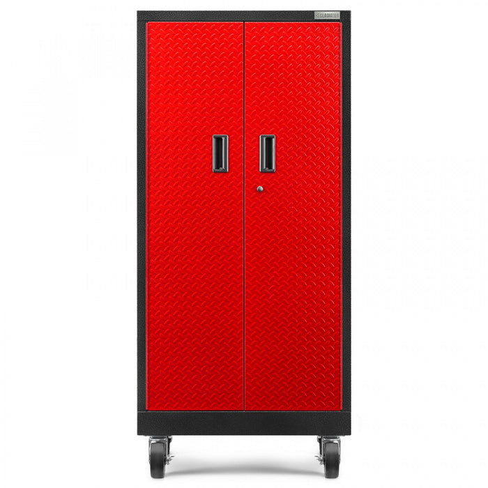 Armoire haute GearBox de série Premier de Gladiator - bande de roulement rouge