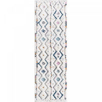 Carpette à poil long Quinto Moroccan Quatro - 5 pi 7 po x 7 pi 3 po 