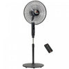Homcom Ventilateur Sur Pied Avec 3 Modes Et 3 Vitesses