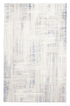 Tapis Contemporain/Moderne Quinn 5'0\" x 8'0\" en Bleu
