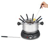 Salton service a fondue electrique 2,8 L - acier inoxydable