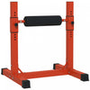 Soozier Support De Squat Bulgare A 12 Niveaux, Rouge