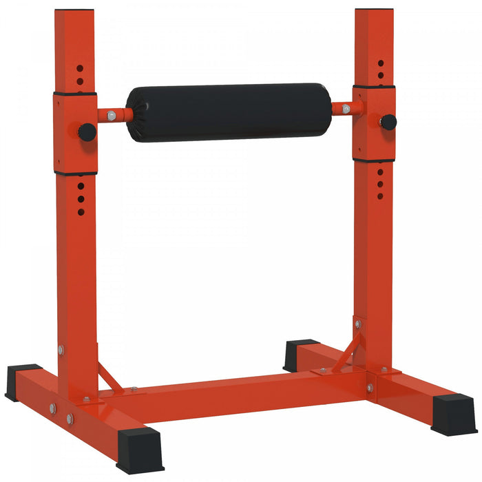 Soozier Support De Squat Bulgare A 12 Niveaux, Rouge