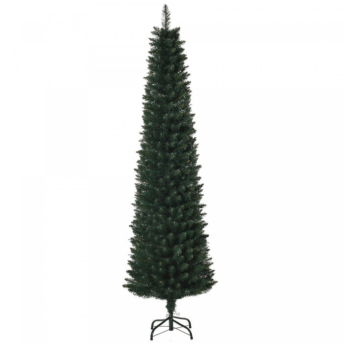 Homcom Arbre De Noel Artificiel De 6 Pieds 380 Pointes De Branche