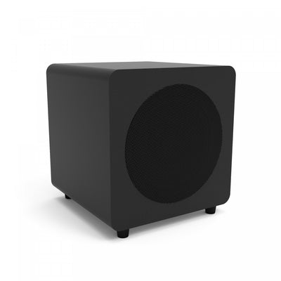 Kanto SUB8VMB 8" 300W Sealed Powered Subwoofer, Matte Black | Caisson de basses amplifie scelle Kanto SUB8VMB 8" 300 W, noir mat