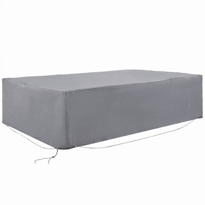 Outsunny 97" X 65" X 26" Outdoor Patio Furniture Cover, Waterproof, Grey