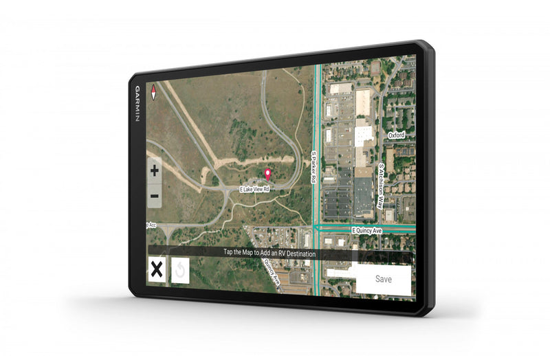 Garmin Rv 1095, Gps Navigateur Rv 10\" - Itineraires Personnalises Et Avertissements Routiers Avec Ecran Ips Large De 10\"