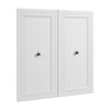 Ensemble de 2 portes Pur de Bestar pour organisateur de garde-robe - blanc