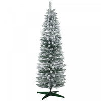 Homcom Sapin De Noel Artificiel 6 Pi Avec 390 Branches Floquees De Neige