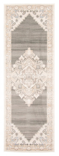 Carpette longue Addie beige - 2 pi 8 po x 8 pi 2 po