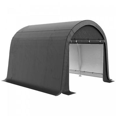 Outsunny 10'x10' Outdoor Storage Shed, Waterproof Heavy Duty Portable Shed|Outsunny 10'x10' Hangar De Stockage Exterieur, Hangar Portable